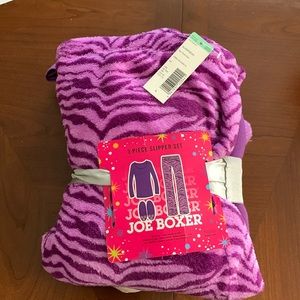 Joe Boxer 3pc Slippers Set